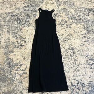 Black long dress